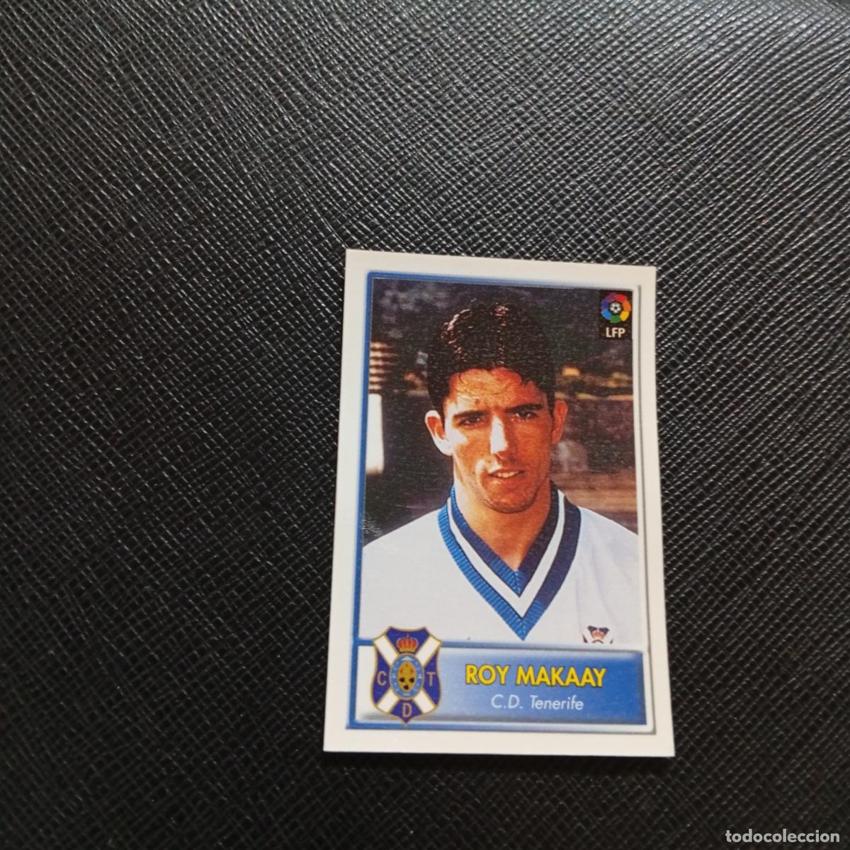 Cromos de F&uacute;tbol: 187 ROY MAKAAY TENERIFE BOLLYCAO 1997 1998 CROMO FUTBOL LIGA 97 98 - SIN PEGAR - A106 PG370