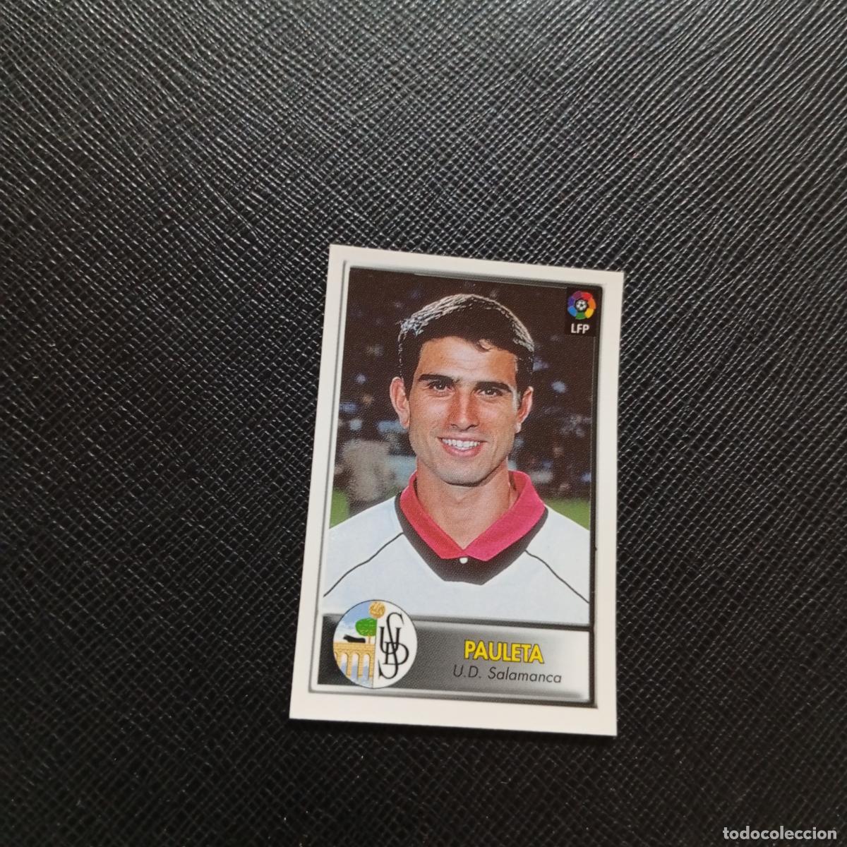 Cromos de F&uacute;tbol: 163 PAULETA SALAMANCA BOLLYCAO 1997 1998 CROMO FUTBOL LIGA 97 98 - SIN PEGAR - A106 PG370