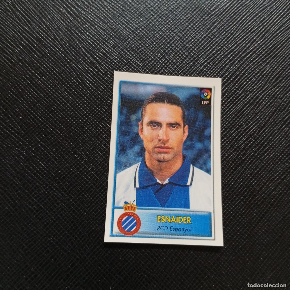 Cromos de F&uacute;tbol: 77 ESNAIDER ESPA&Ntilde;OL BOLLYCAO 1997 1998 CROMO FUTBOL LIGA 97 98 - SIN PEGAR - A106 PG370