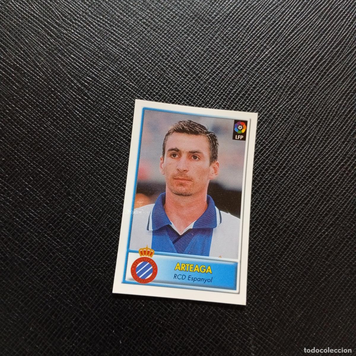 Cromos de F&uacute;tbol: 74 ARTEAGA ESPA&Ntilde;OL BOLLYCAO 1997 1998 CROMO FUTBOL LIGA 97 98 - SIN PEGAR - A106 PG370