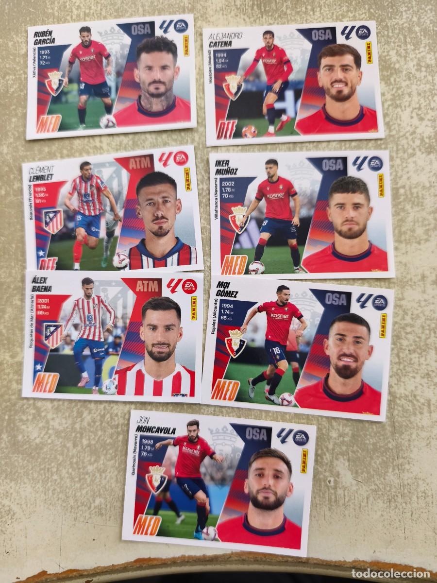 Cartes &agrave; collectionner de Football: 7 cromos la liga 25 26 atl&eacute;tico de Madrid y Osasuna nuevos
