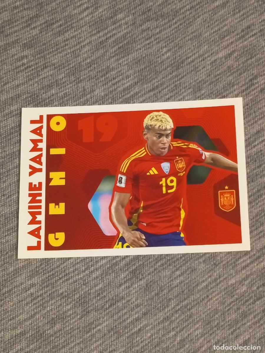 Football Stickers: LAMINE YAMAL N&deg;71 CARREFOUR MUNDIAL STICKER 2026 NUEVO