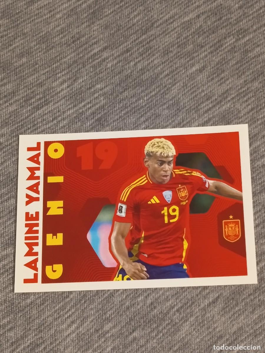 Football Stickers: LAMINE YAMAL N&deg;71 CARREFOUR MUNDIAL STICKER 2026 NUEVO