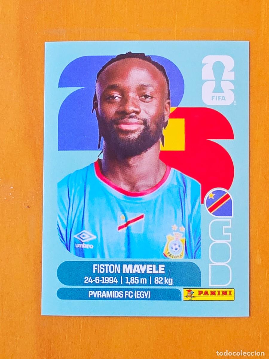 Cromos de F&uacute;tbol: COD 18 Fiston Mayele, Rep&uacute;blica Democr&aacute;tica del Congo, Panini FIFA World Cup Mundial 2026 Sticker