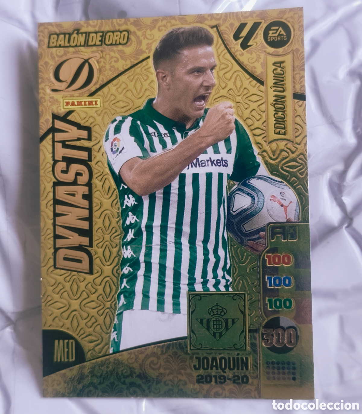 Cromos de F&uacute;tbol: Joaqu&iacute;n Bal&oacute;n de Oro Dynasty 2019-20 - Adrenalyn XL 2024-25 Edici&oacute;n &Uacute;nica