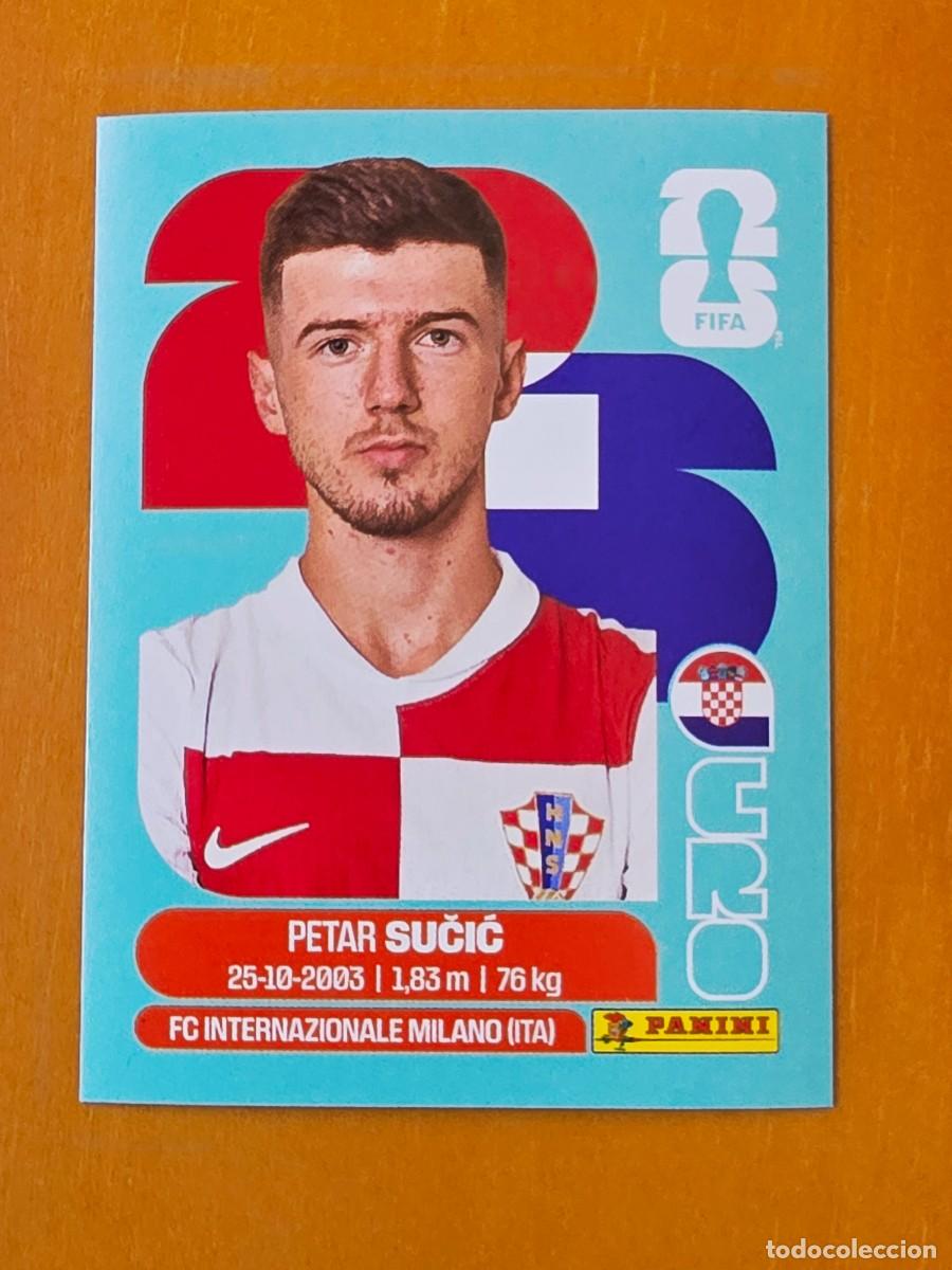Cromos de F&uacute;tbol: CRO 15 Petar Sučić, Croacia, Panini FIFA World Cup Mundial 2026 Sticker