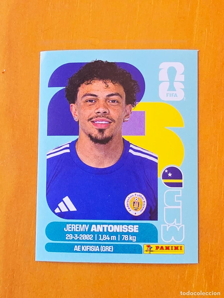 Fu&szlig;ball-Sticker: CUW 18 Jeremy Antonisse, Curazao, Panini FIFA World Cup Mundial 2026 Sticker