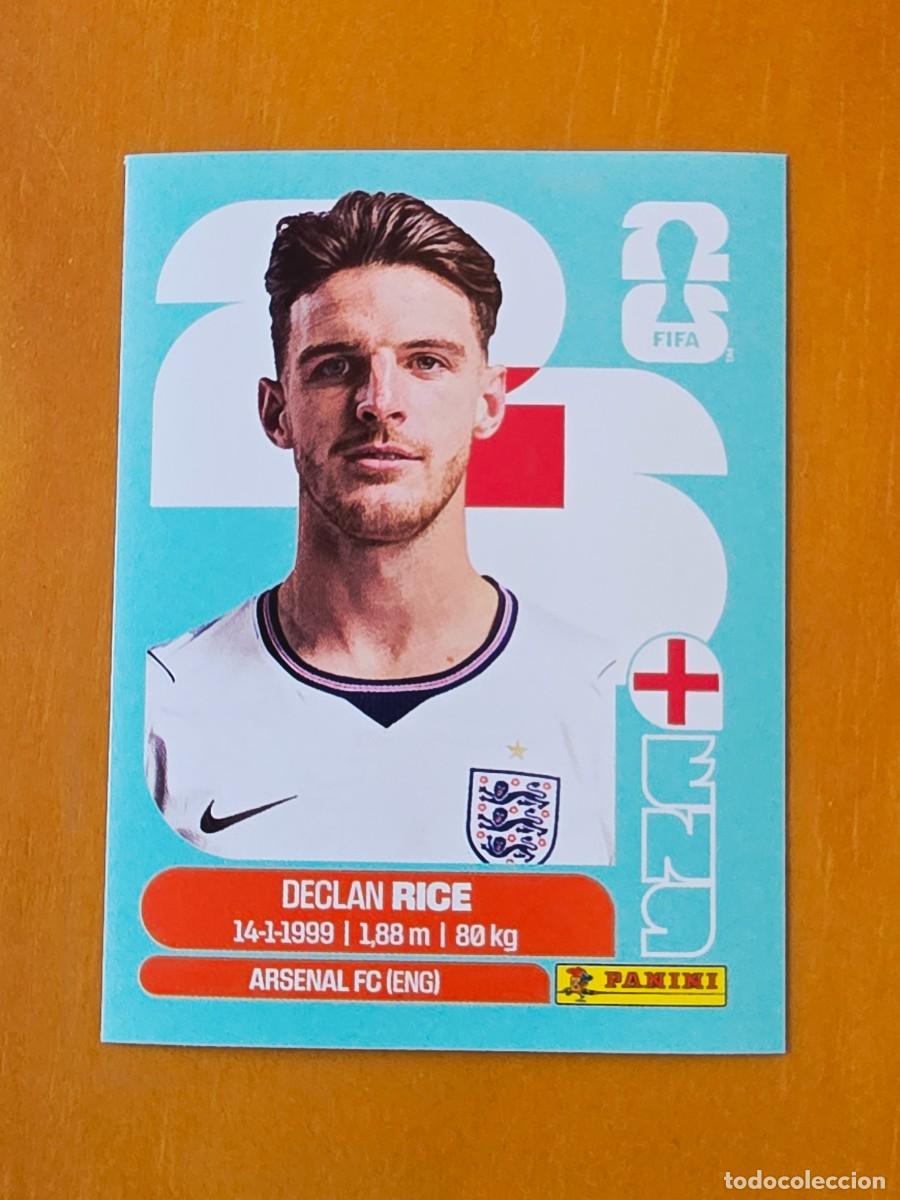 Cromos de F&uacute;tbol: ENG 10 Declan Rice, Inglaterra, Panini FIFA World Cup Mundial 2026 Sticker