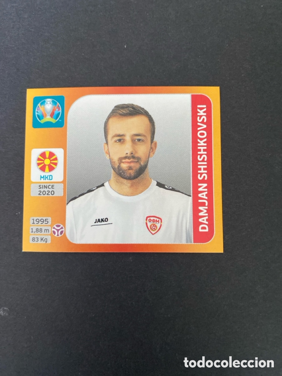 Cromos de F&uacute;tbol: Cromo Euro 2020 Macedonia N* 291