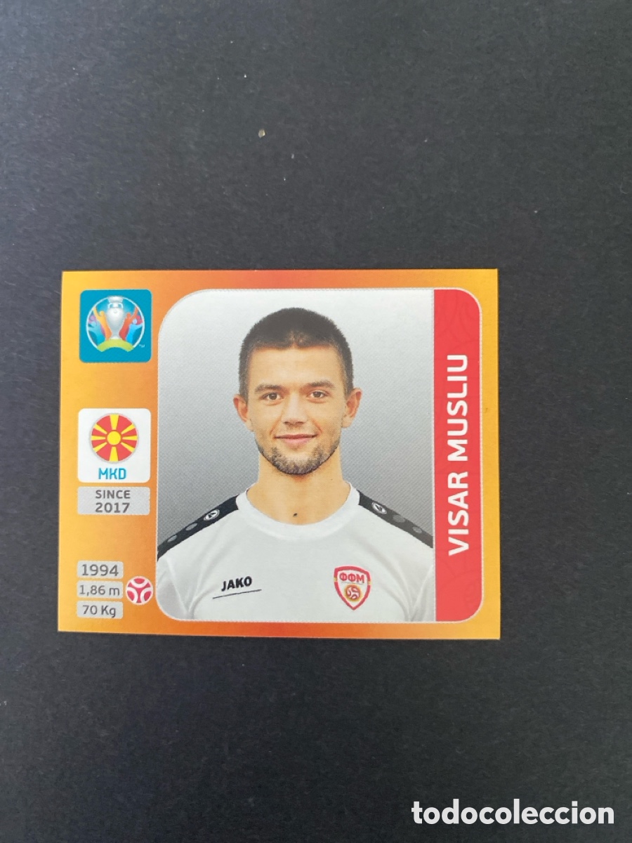 Cromos de F&uacute;tbol: Cromo Euro 2020 Macedonia N* 293