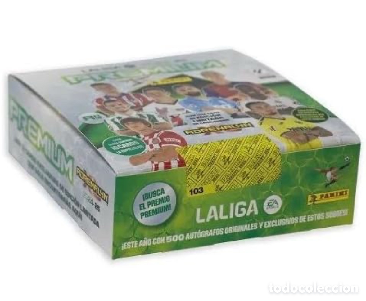Cromos de F&uacute;tbol: Caja Premium Adrenalyn XL 24 25 20 Sobres 2024-25 Panini Messi Lamine Yamal Auto