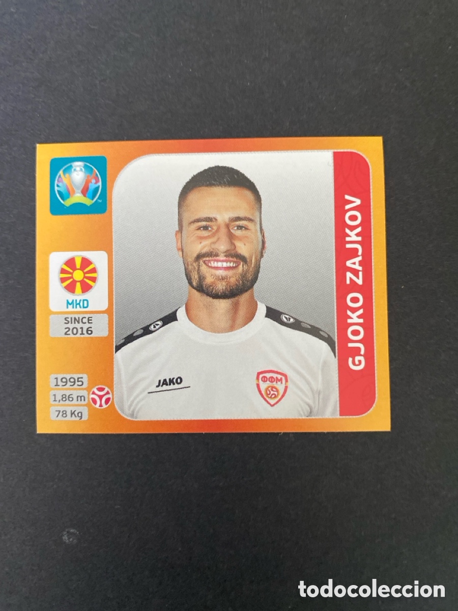 Cromos de F&uacute;tbol: Cromo Euro 2020 Macedonia N* 297