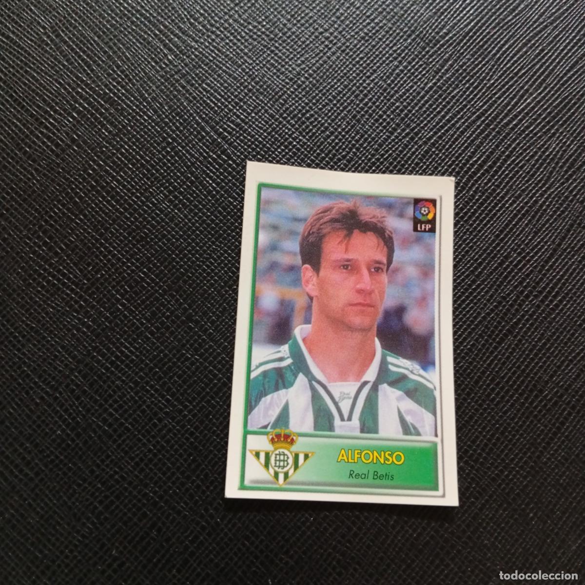 Cromos de F&uacute;tbol: 20 ALFONSO REAL BETIS BOLLYCAO 1997 1998 CROMO FUTBOL LIGA 97 98 - SIN PEGAR - A106 PG379