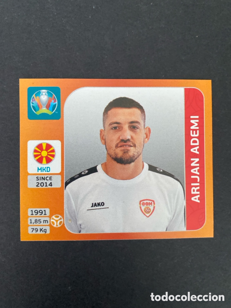 Cromos de F&uacute;tbol: Cromo Euro 2020 Macedonia N* 298