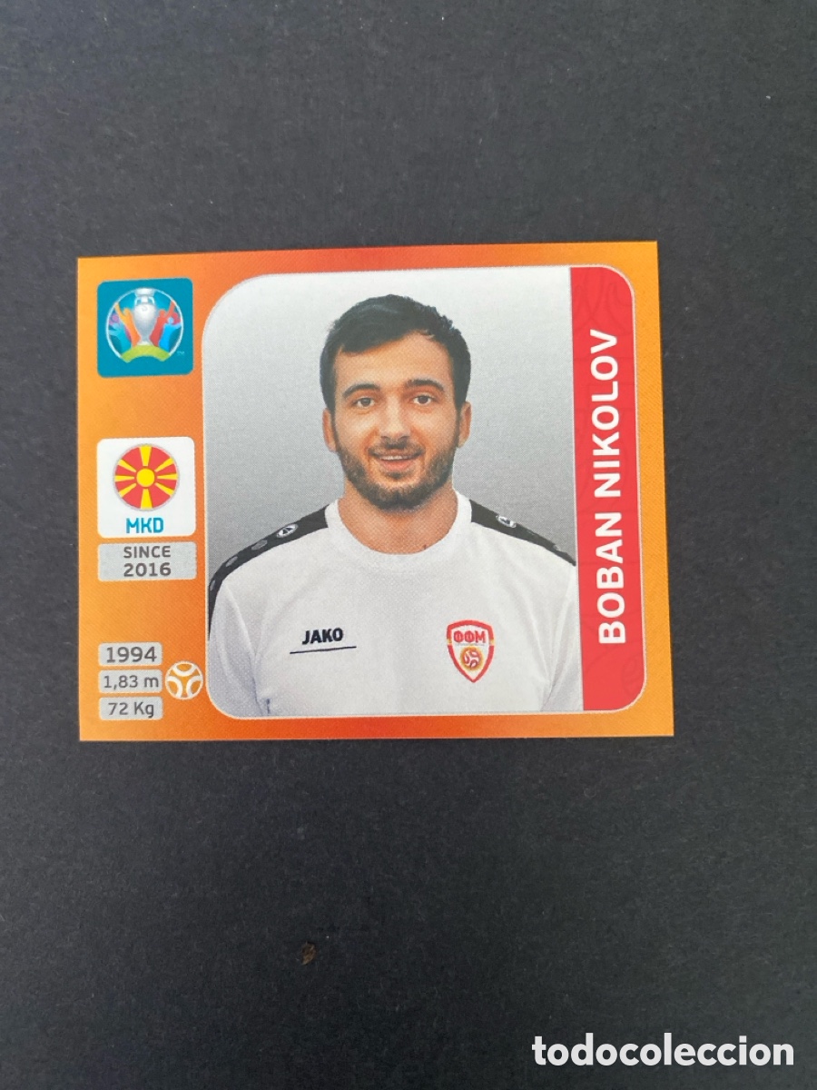 Cromos de F&uacute;tbol: Cromo Euro 2020 Macedonia N* 303
