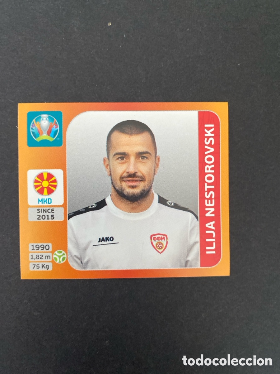 Cromos de F&uacute;tbol: Cromo Euro 2020 Macedonia N* 305