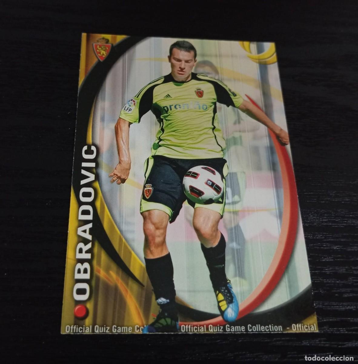 Cromos de F&uacute;tbol: -MUNDICROMO 2011 : 369 OBRADOVIC ( REAL ZARAGOZA )