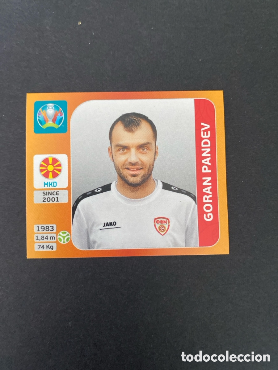 Cromos de F&uacute;tbol: Cromo Euro 2020 Macedonia N* 306