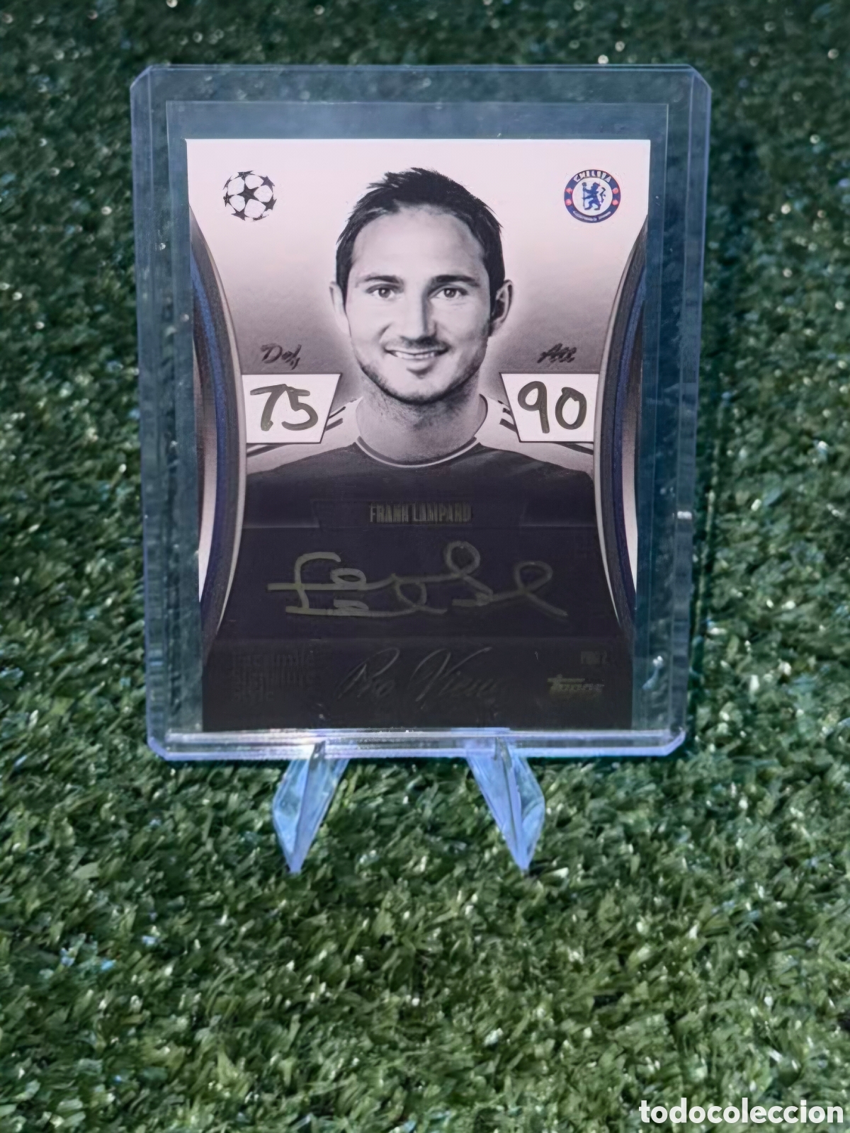 Cromos de F&uacute;tbol: Frank Lampard Facsimile Signature Style