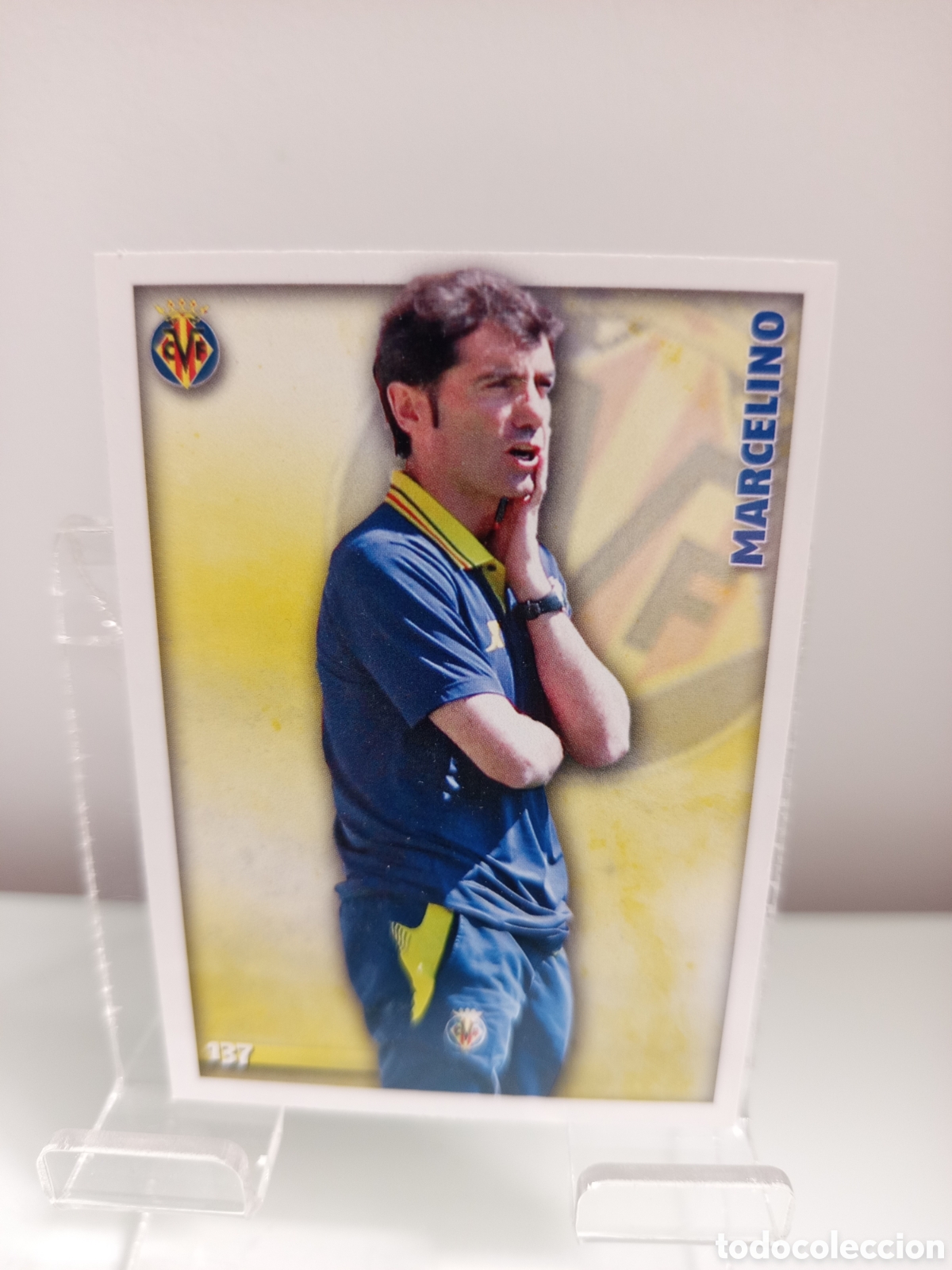 Cromos de F&uacute;tbol: ❇️ CROMO ⚽ MARCELINO VILLARREAL 137 FICHAS LIGA 2015 14 15 2014 2015 MUNDICROMO ❇️
