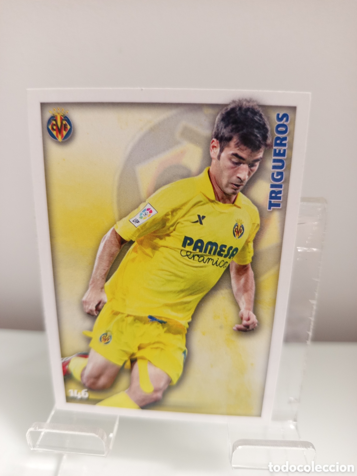 Cromos de F&uacute;tbol: ❇️ CROMO ⚽ TRIGUEROS VILLARREAL 146 FICHAS LIGA 2015 14 15 2014 2015 MUNDICROMO ❇️