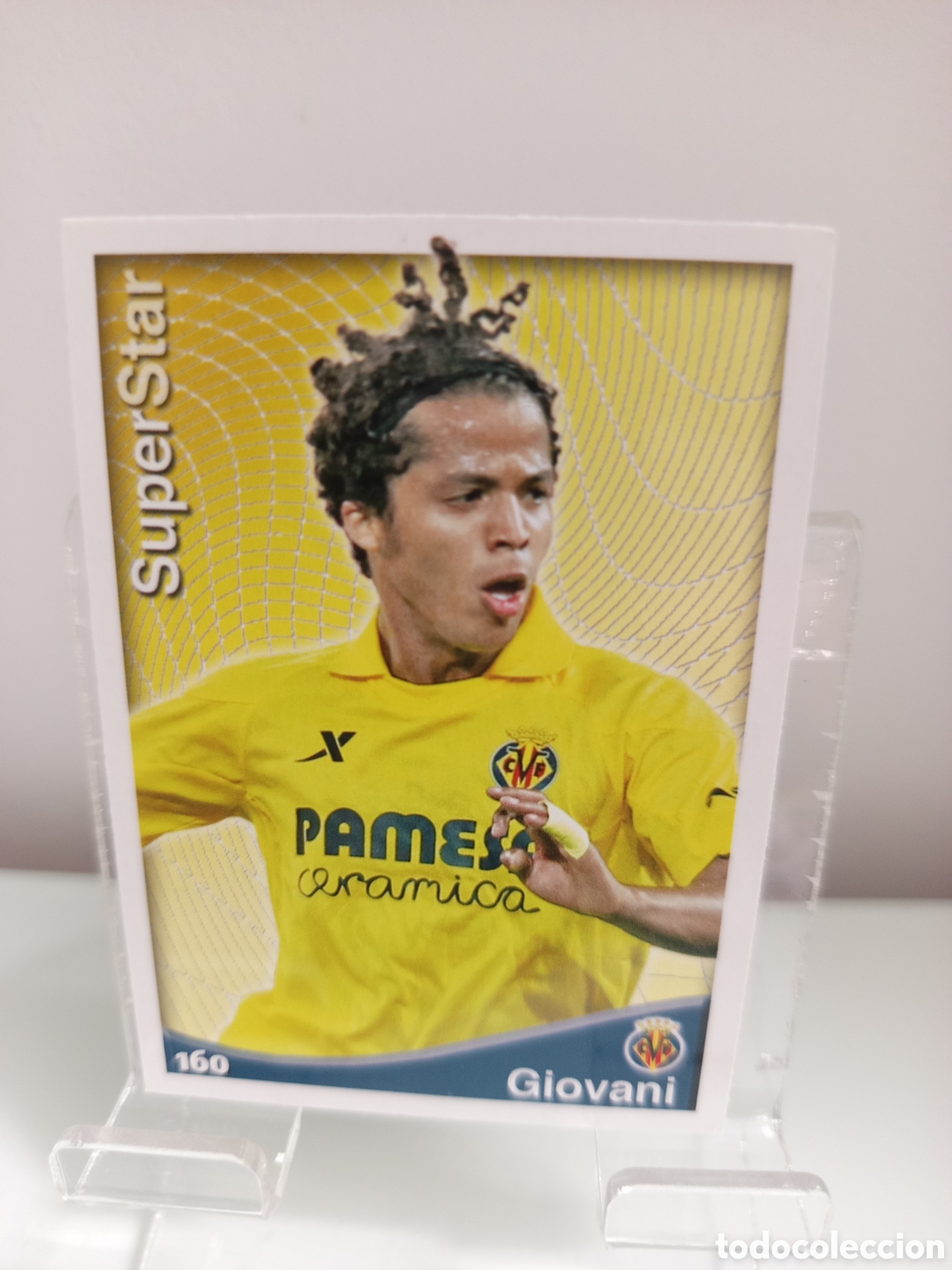 Cromos de F&uacute;tbol: ❇️ CROMO ⚽ GIOVANI VILLARREAL 160 SUPERSTAR FICHAS LIGA 2015 14 15 2014 2015 MUNDICROMO ❇️