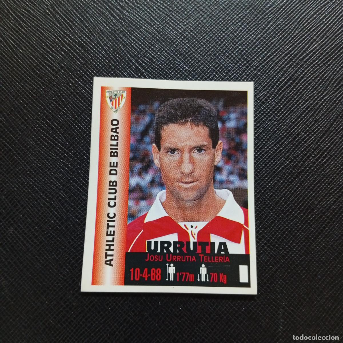 Cromos de F&uacute;tbol: 24 URRUTIA BILBAO PANINI MEJORES EQUIPOS DE EUROPA 1999 CROMO FUTBOL LIGA 99 - A106 PG397