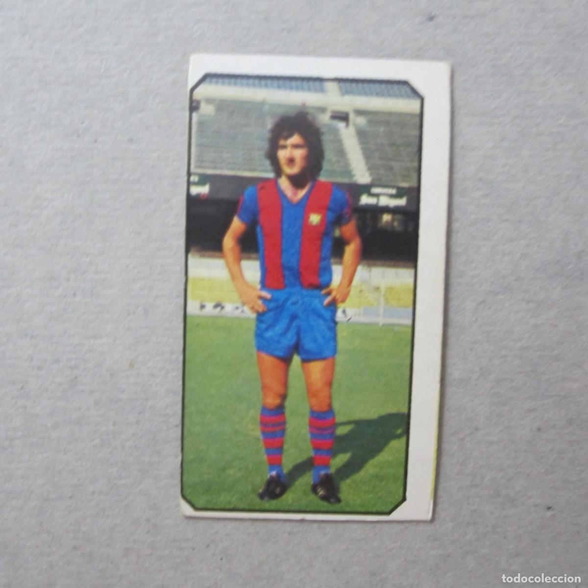 Cromos de F&uacute;tbol: EDICIONES ESTE. LIGA 77-78. RAMOS-F.C. BARCELONA.