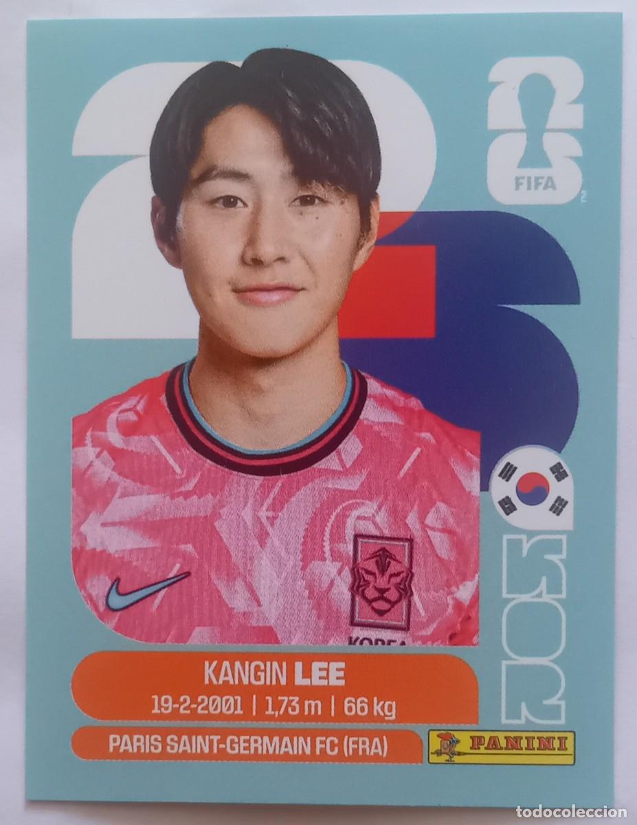 Cromos de F&uacute;tbol: Figurina Panini 2026 Cromo World Cup Usa Mundial 2026 Kangin Lee Korea Republic n KOR 12