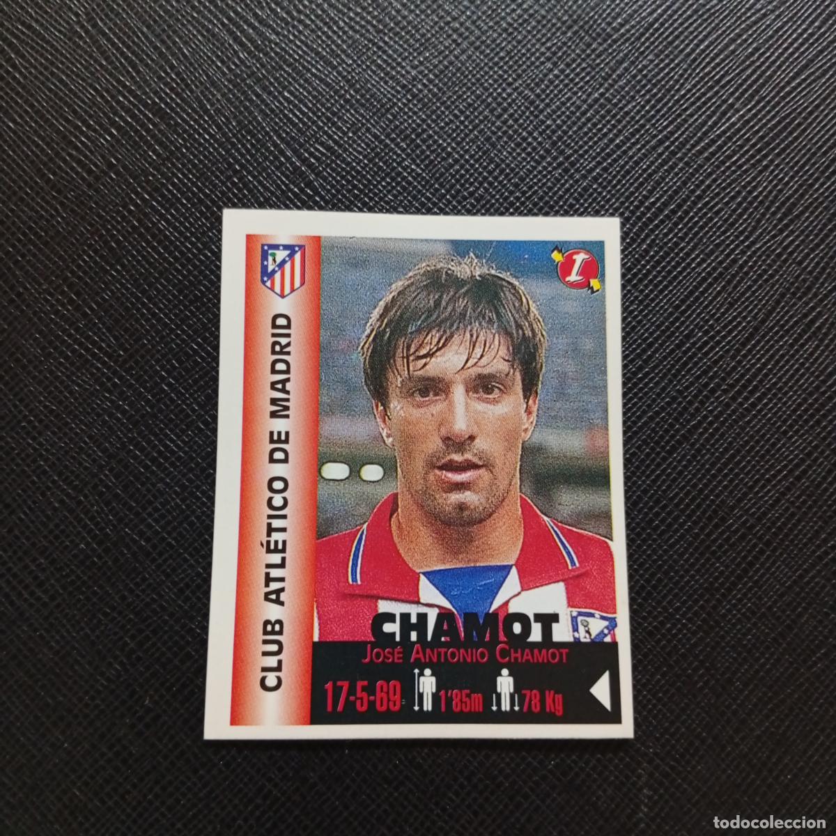Cromos de F&uacute;tbol: 37 CHAMOT AT MADRID PANINI MEJORES EQUIPOS DE EUROPA 1999 CROMO FUTBOL LIGA 99 - A106 PG397