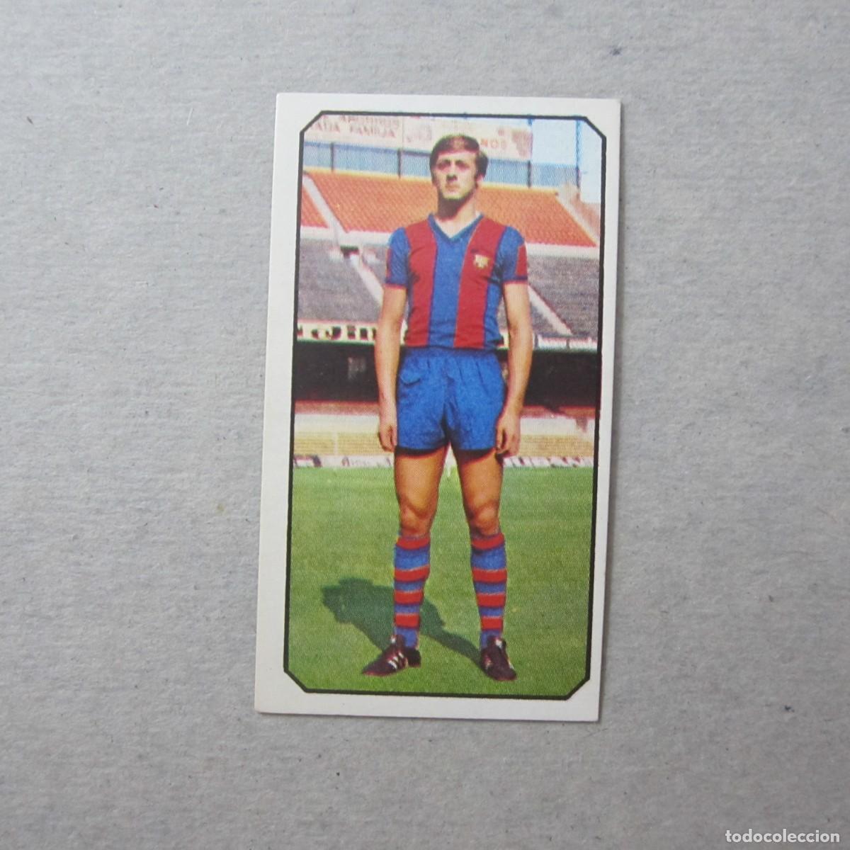 Cromos de F&uacute;tbol: EDICIONES ESTE. LIGA 77-78. BOTELLA-F.C. BARCELONA.