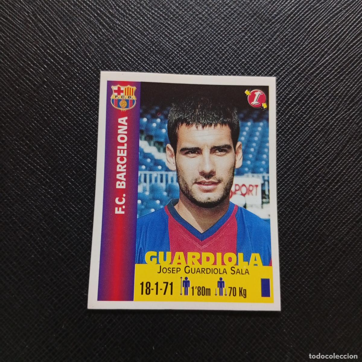 Cromos de F&uacute;tbol: 54 GUARDIOLA BARCELONA PANINI MEJORES EQUIPOS DE EUROPA 1999 CROMO FUTBOL LIGA 99 - A106 PG397
