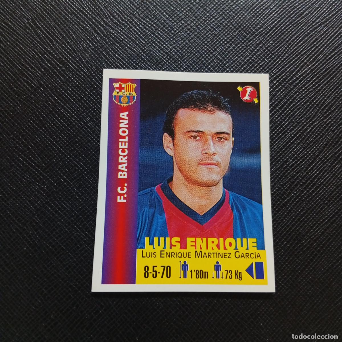 Cromos de F&uacute;tbol: 57 LUIS ENRIQUE BARCELONA PANINI MEJORES EQUIPOS DE EUROPA 1999 CROMO FUTBOL LIGA 99 - A106 PG397