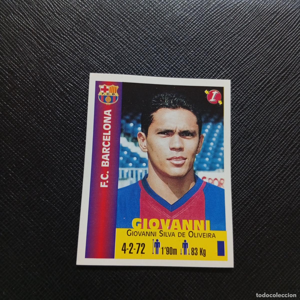 Cromos de F&uacute;tbol: 58 GIOVANNI BARCELONA PANINI MEJORES EQUIPOS DE EUROPA 1999 CROMO FUTBOL LIGA 99 - A106 PG397