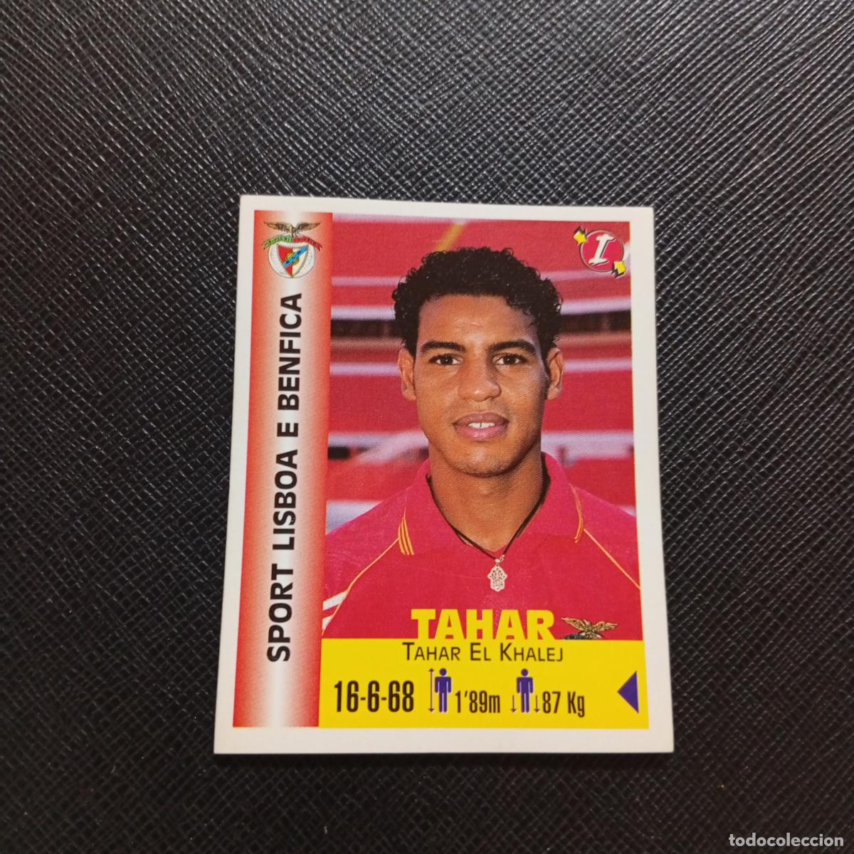 Cromos de F&uacute;tbol: 83 TAHAR BENFICA PANINI MEJORES EQUIPOS DE EUROPA 1999 CROMO FUTBOL LIGA 99 - A106 PG406