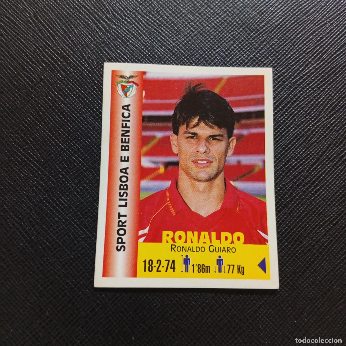 Cromos de F&uacute;tbol: 84 RONALDO BENFICA PANINI MEJORES EQUIPOS DE EUROPA 1999 CROMO FUTBOL LIGA 99 - A106 PG406
