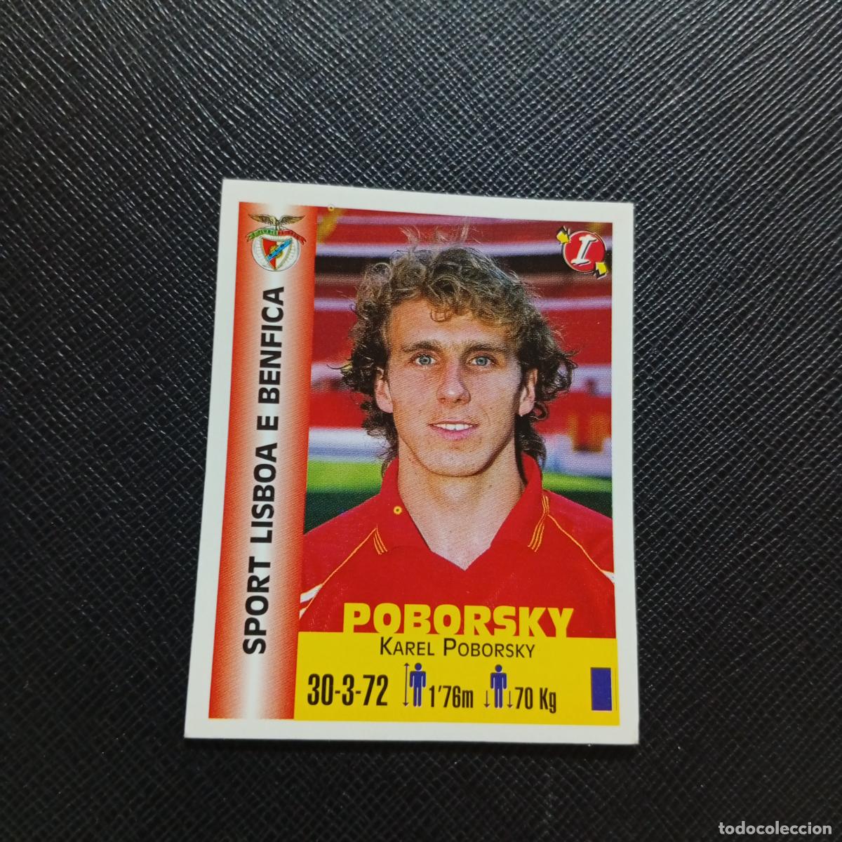 Cromos de F&uacute;tbol: 88 POBORSKY BENFICA PANINI MEJORES EQUIPOS DE EUROPA 1999 CROMO FUTBOL LIGA 99 - A106 PG406