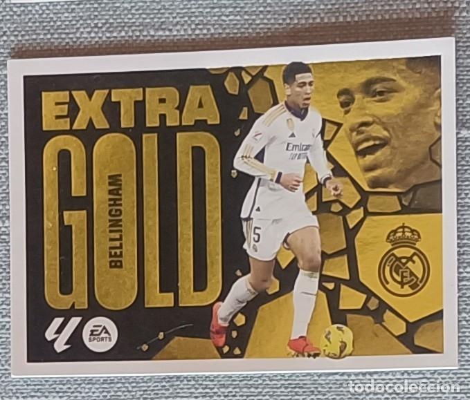 Cromos de F&uacute;tbol: Liga Este Panini 2024-2025 24-25 Bellingham Real Madrid Extra Gold