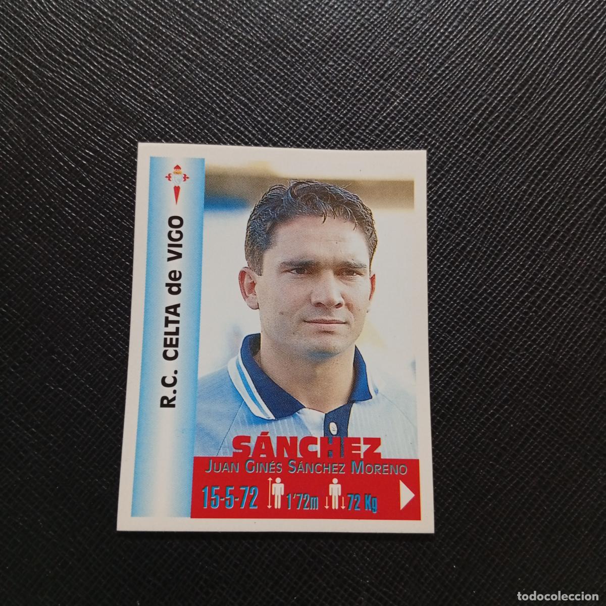 Cromos de F&uacute;tbol: 125 SANCHEZ CELTA PANINI MEJORES EQUIPOS DE EUROPA 1999 CROMO FUTBOL LIGA 99 - A106 PG424