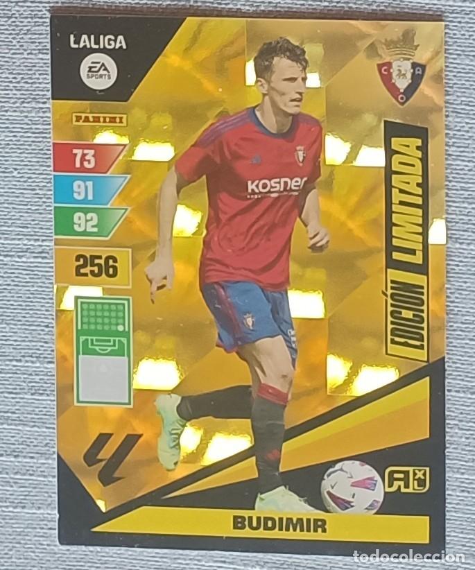 Cromos de F&uacute;tbol: La liga Adrenalyn XL 2023-2024 23-24 Budimir Osasuna Edici&oacute;n limitada