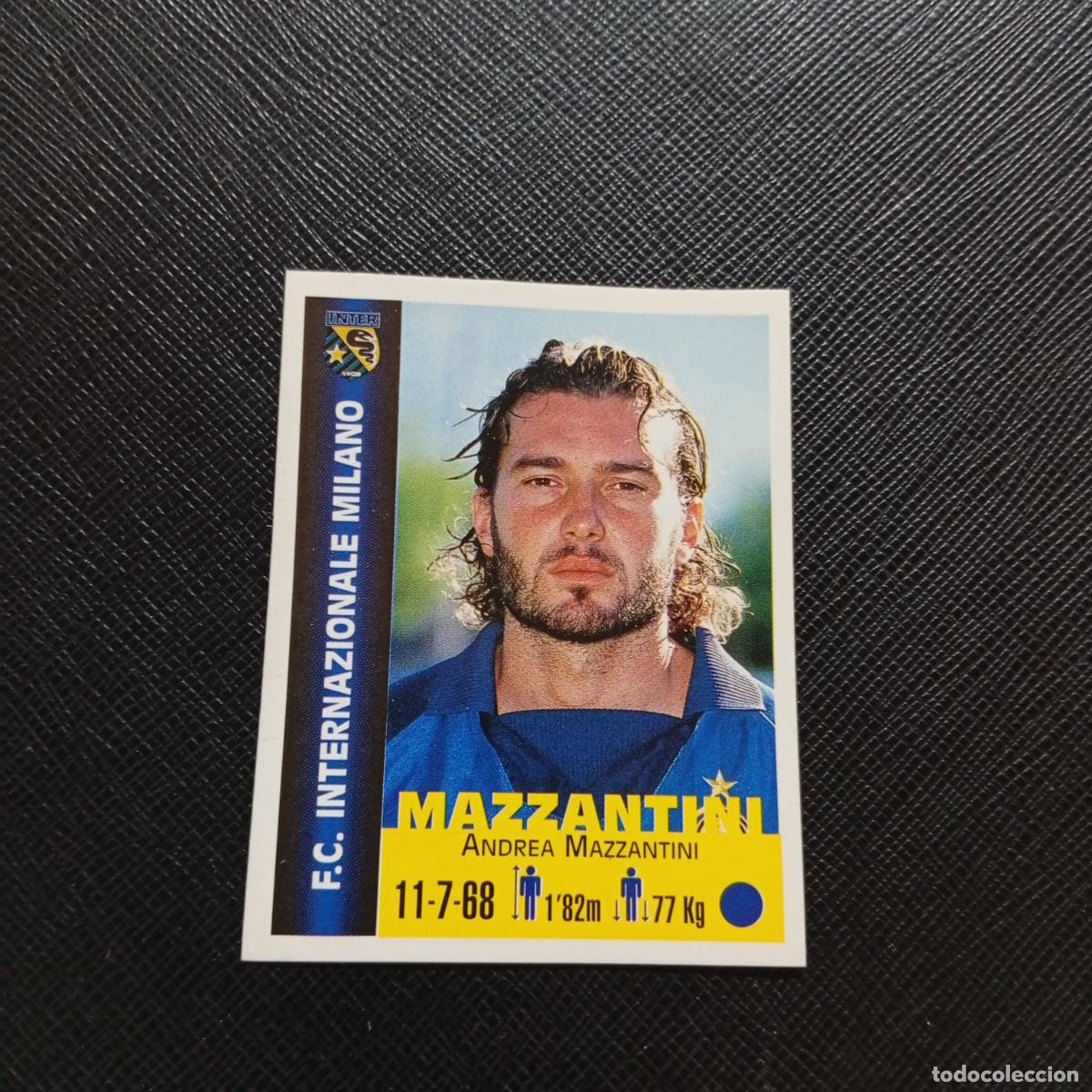 Cromos de F&uacute;tbol: 144 MAZZANTINI INTER MILAN PANINI MEJORES EQUIPOS DE EUROPA 1999 CROMO FUTBOL LIGA 99 - A106 PG424