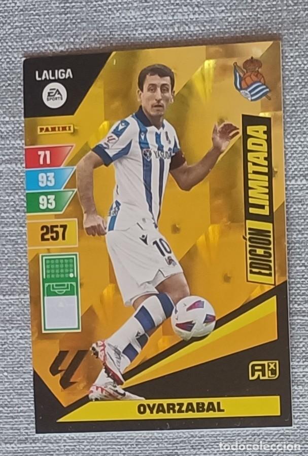 Cromos de F&uacute;tbol: La liga Adrenalyn XL 2023-2024 23-24 Oyarzabal Real Sociedad Edici&oacute;n limitada