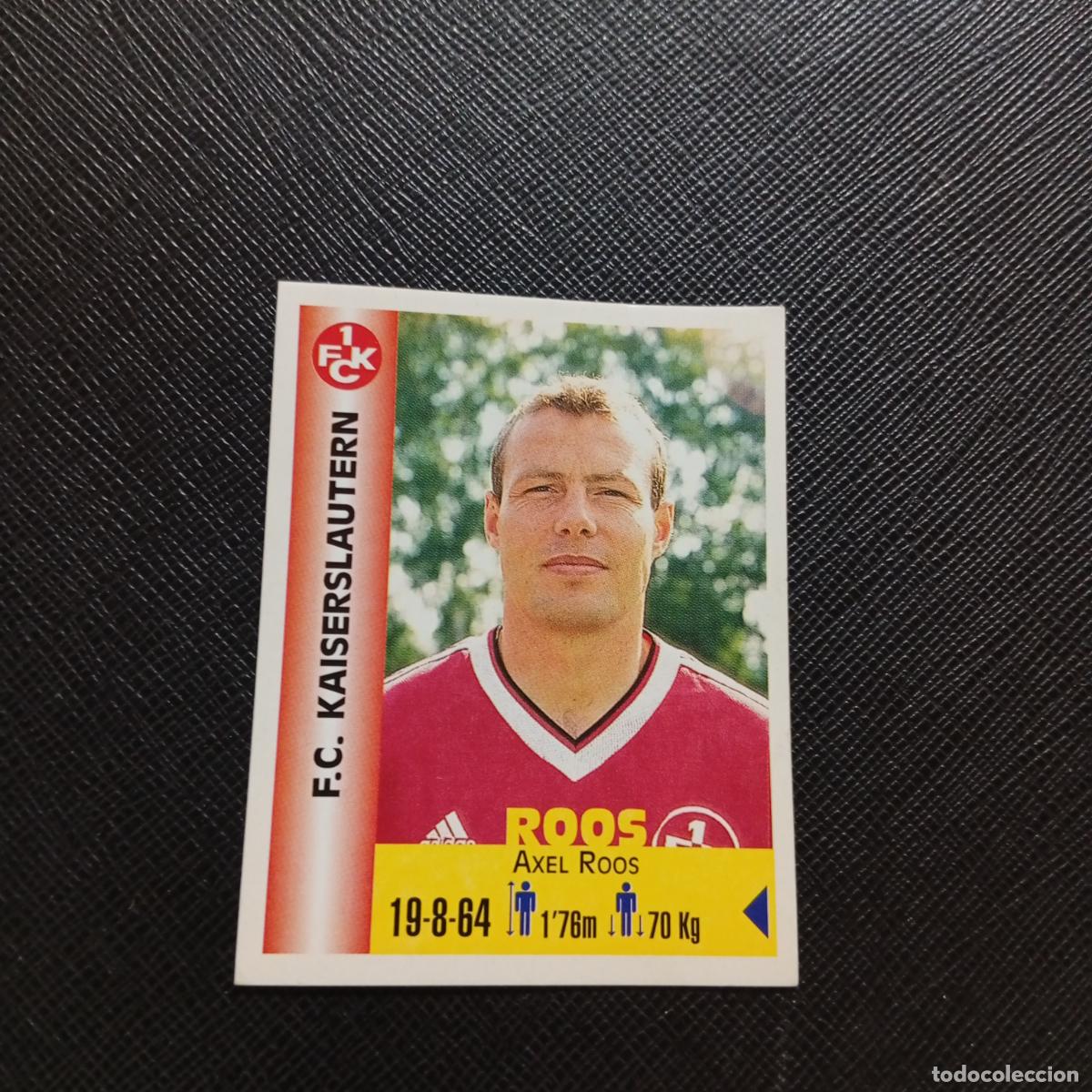 Cromos de F&uacute;tbol: 162 ROOS KAISERSLAUTERN PANINI MEJORES EQUIPOS DE EUROPA 1999 CROMO FUTBOL LIGA 99 - A106 PG424