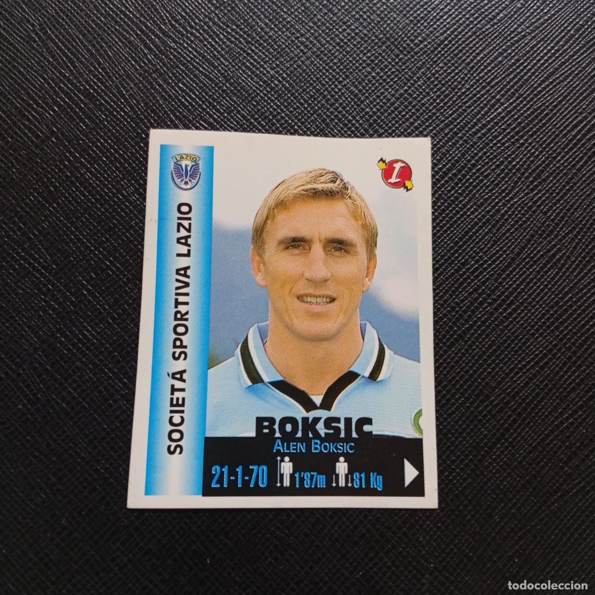 Cromos de F&uacute;tbol: 191 BOKSIC LAZIO PANINI MEJORES EQUIPOS DE EUROPA 1999 CROMO FUTBOL LIGA 99 - A106 PG433