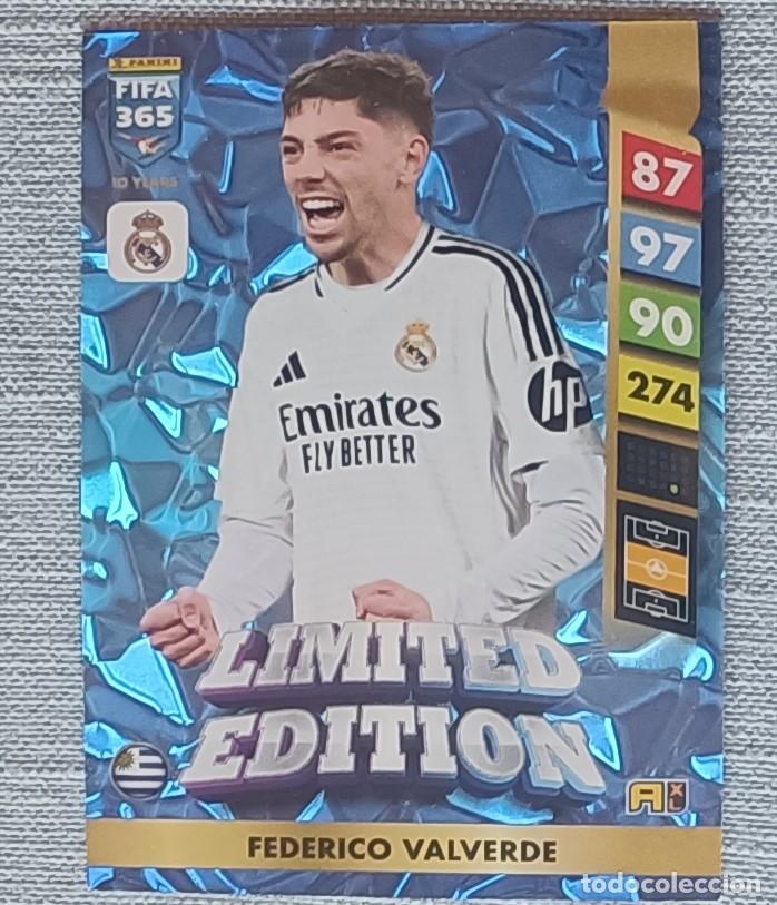 Figurine di Calcio: Panini FIFA 365 10 Years 2024 24-25 Valverde Real Madrid Limited edition