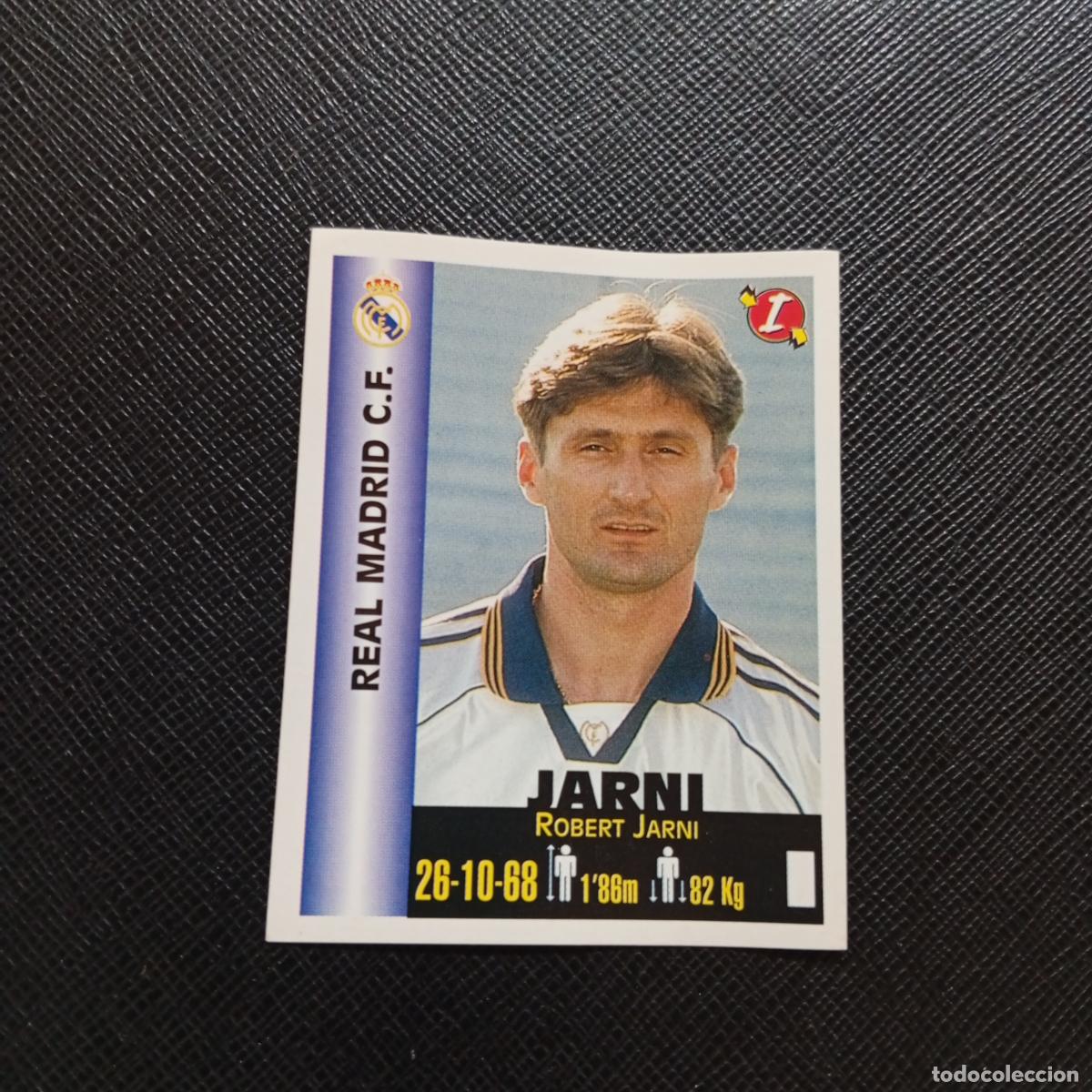 Cromos de F&uacute;tbol: 298 JARNI REAL MADRID PANINI MEJORES EQUIPOS DE EUROPA 1999 CROMO FUTBOL LIGA 99 - A106 PG451