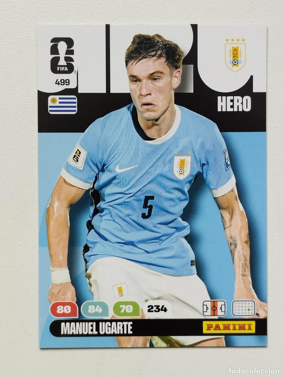 Cromos de Futebol: CROMO CARD ADRENALYN MUNDIAL WORLD CUP 2026 HERO MANUEL UGARTE 499 URUGUAY