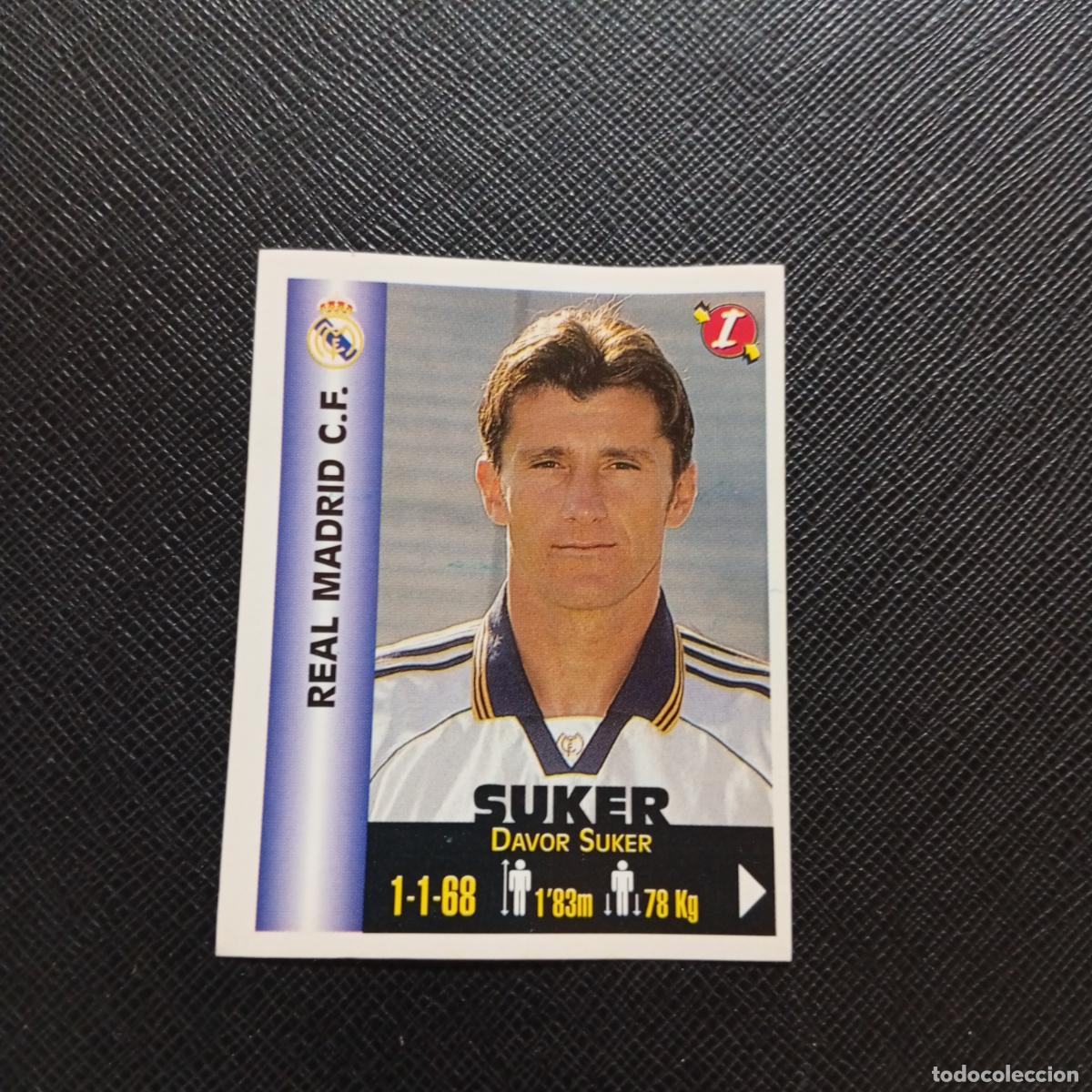 Cromos de f&uacute;tbol: 303 SUKER REAL MADRID PANINI MEJORES EQUIPOS DE EUROPA 1999 CROMO FUTBOL LIGA 99 - A106 PG451