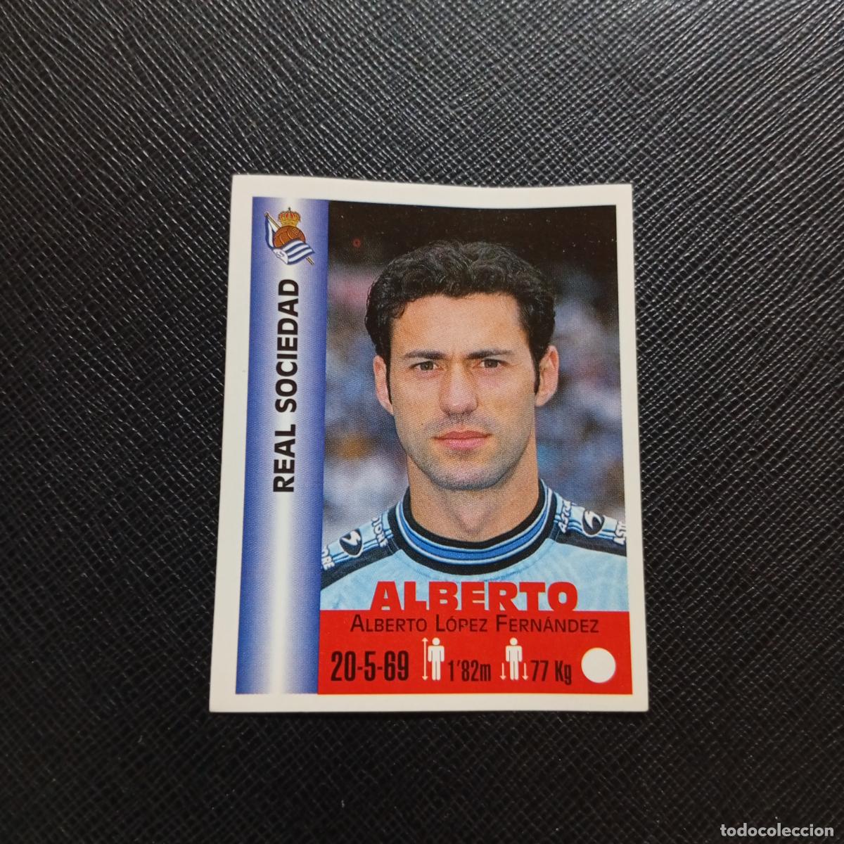 Cartes &agrave; collectionner de Football: 305 ALBERTO REAL SOCIEDAD PANINI MEJORES EQUIPOS DE EUROPA 1999 CROMO FUTBOL LIGA 99 - A106 PG451