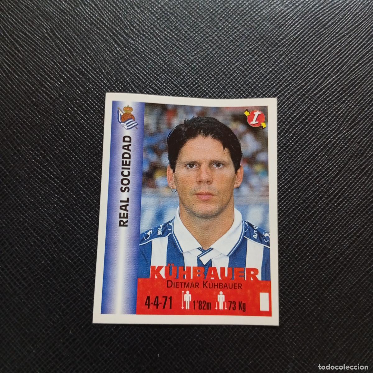 Cromos de F&uacute;tbol: 313 KUHBAUER REAL SOCIEDAD PANINI MEJORES EQUIPOS DE EUROPA 1999 CROMO FUTBOL LIGA 99 - A106 PG451